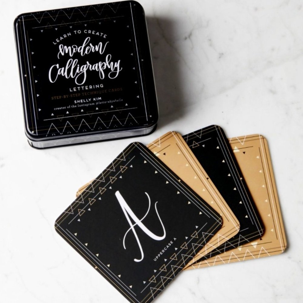 Learn to Create- Modern Calligraphy Card Set